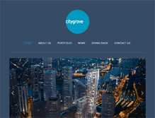 Tablet Screenshot of citygrove.com